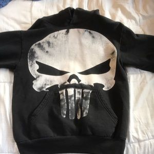 Warren Lotas 2 guns punisher hoodie black